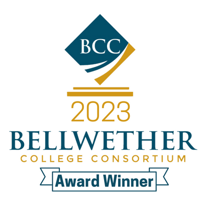 Bellwether College Consortium 2023 Winner Badge