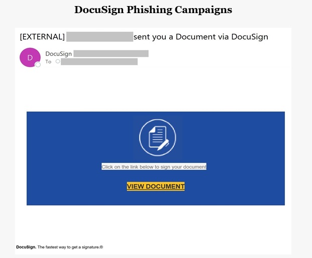 DocuSign Phishing Campaign