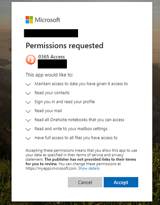 Office 365 Phishing Attack