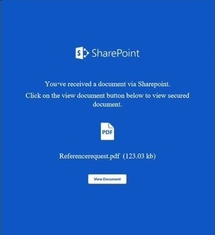 SharePoint OneDrive Scam