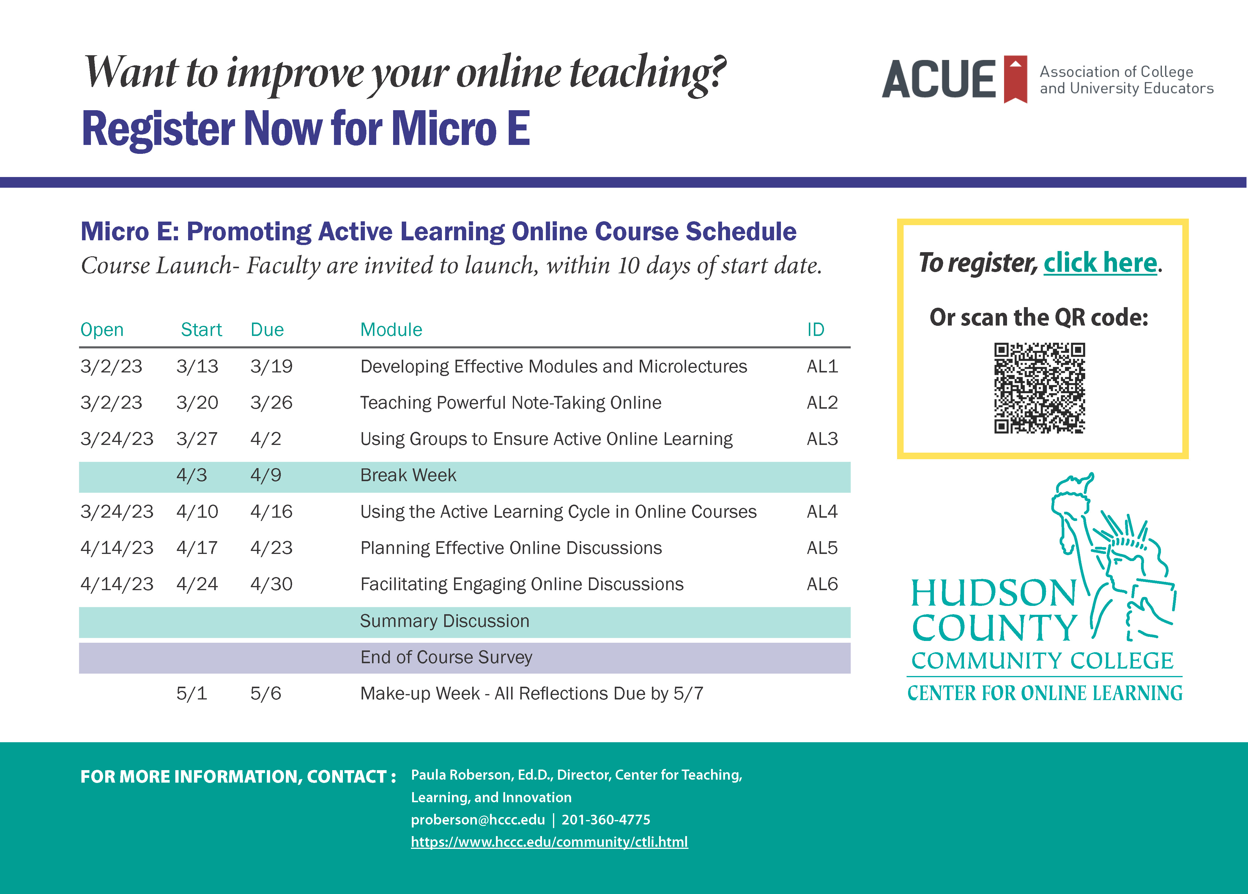 Promoting Active Learning Online