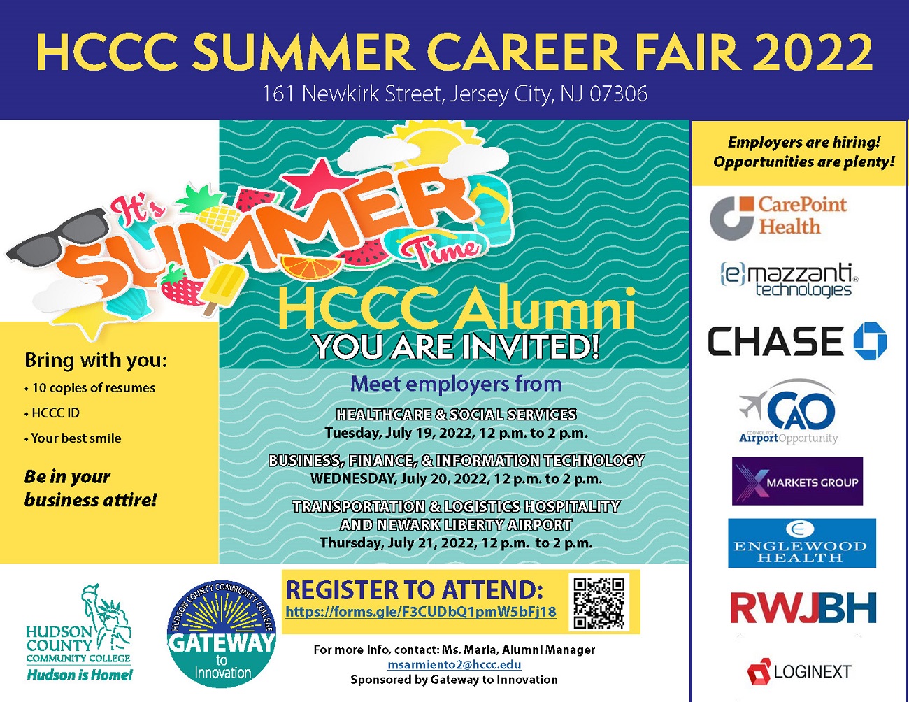 Summer Career Fair 2022