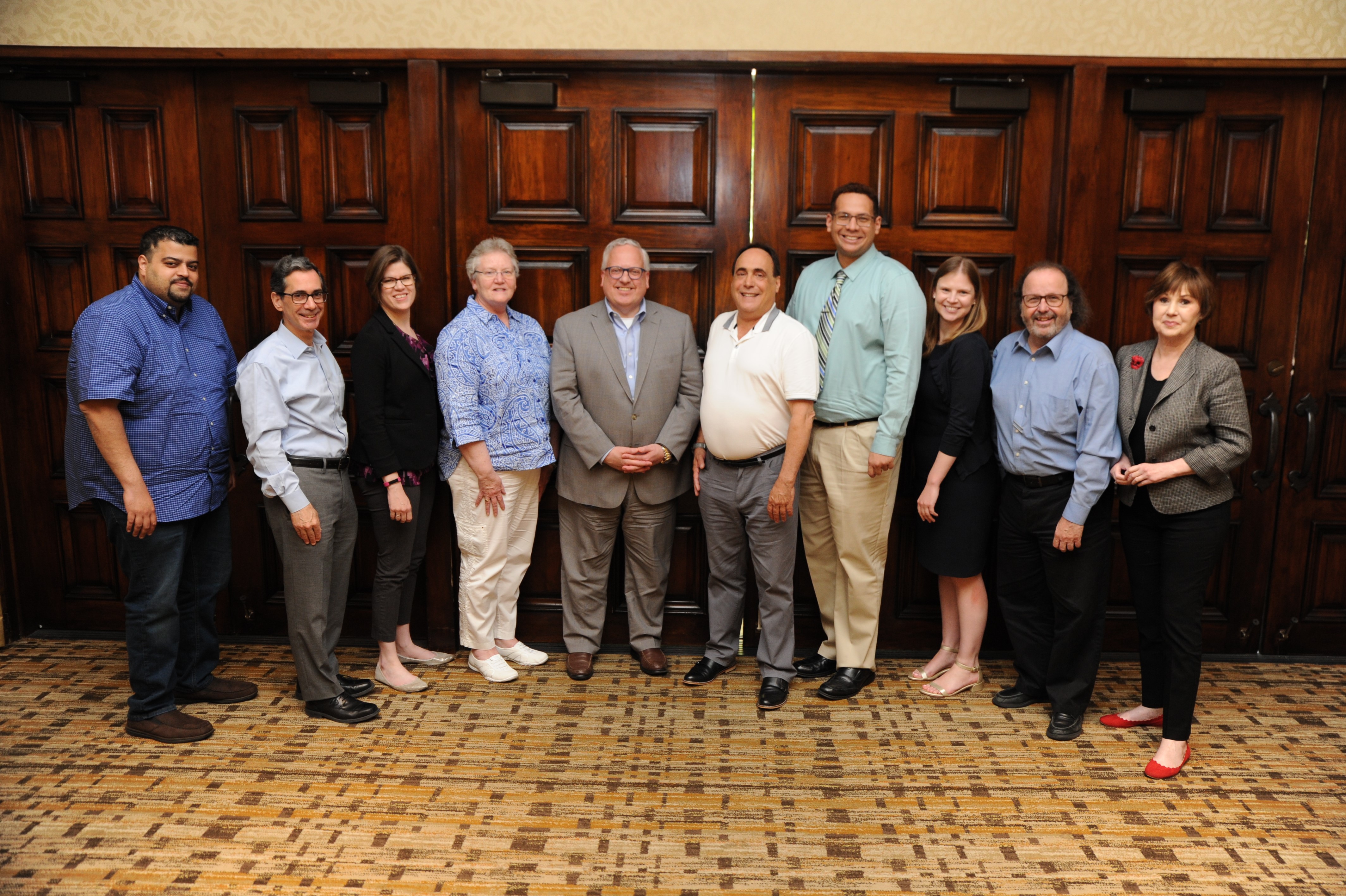 Members of HCCC’s Student Success Dream Team meet with Dr. Mary Fifield, Leadership Coach, and Dr. Rene Garcia, Data Coach, at ATD’s New Member College Kickoff in Phoenix, Arizona.