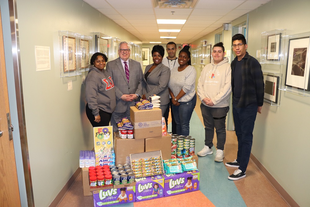 NHC Food Pantry grand opening.