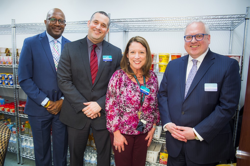 NHC Food Pantry grand opening.