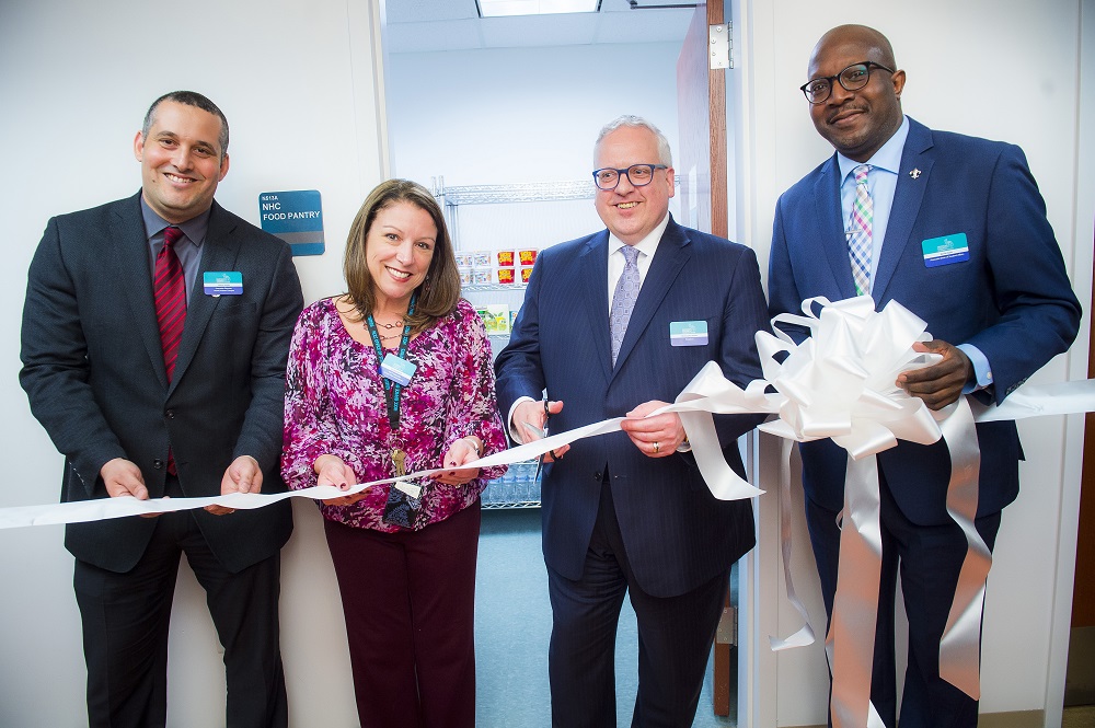 NHC Food Pantry grand opening.