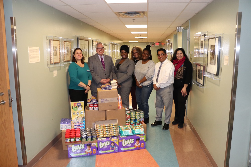 NHC Food Pantry grand opening.