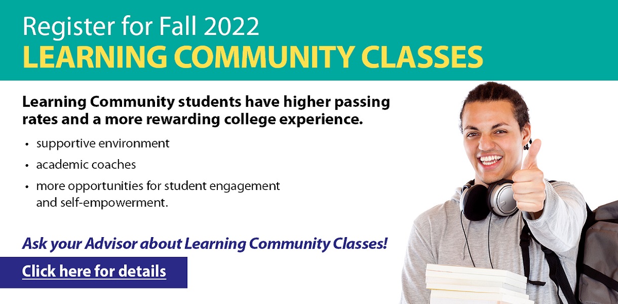 Register for Fall 2022 Learning Community Classes