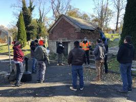 STEM Field Trip - Fall 2021 - Harsimus Cemetery Photo 1