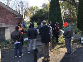 STEM Field Trip - Fall 2021 - Harsimus Cemetery Photo 3