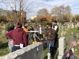 STEM Field Trip - Fall 2021 - Harsimus Cemetery Photo 6