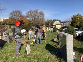 STEM Field Trip - Fall 2021 - Harsimus Cemetery Photo 4