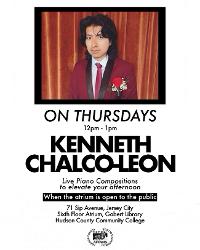 Kenneth Chalco-Leon piano play on Thursdays.