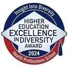 Higher Education Excellence in Diversity Award 2024 - Health Professions School