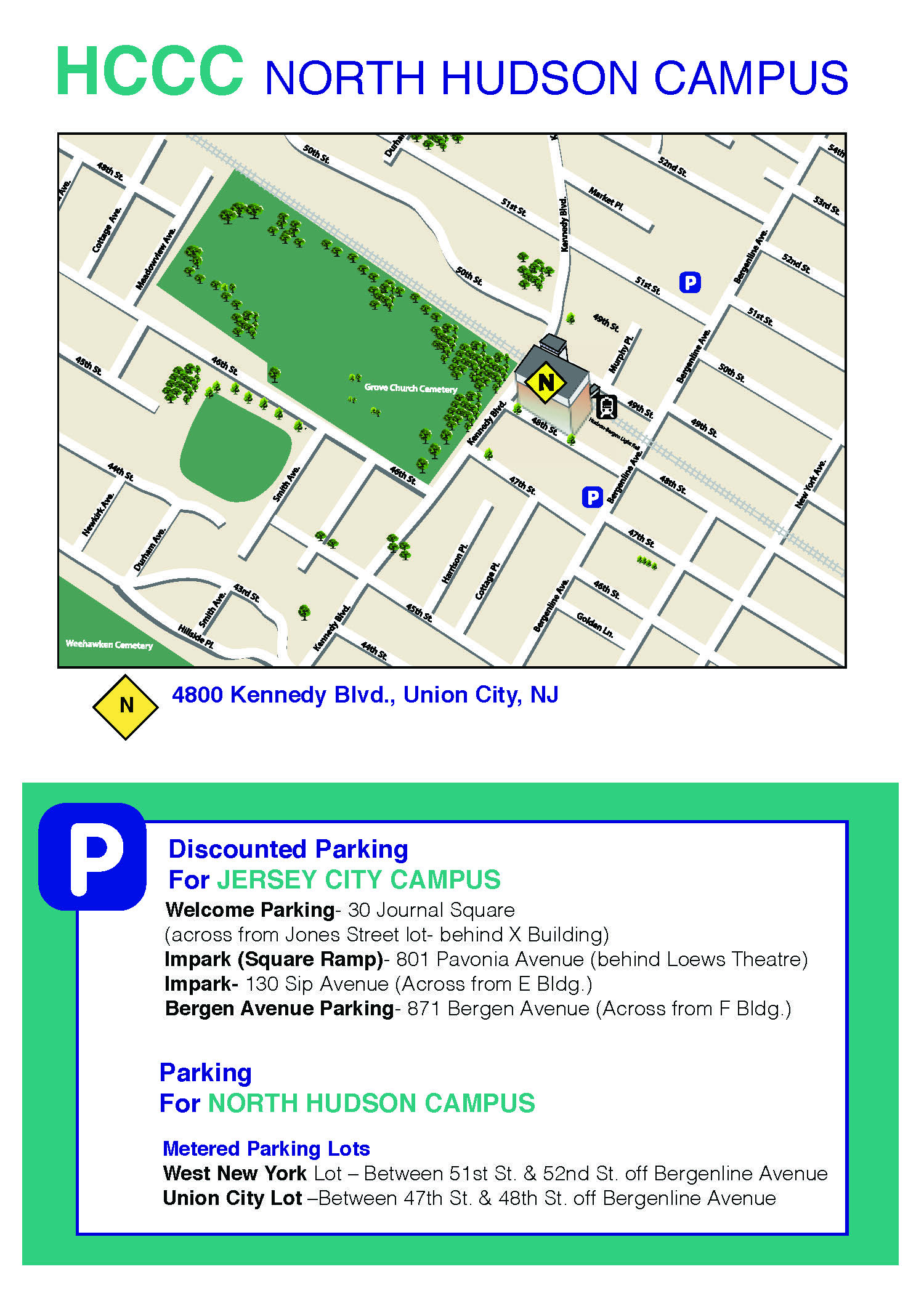 NHC Campus Map 1