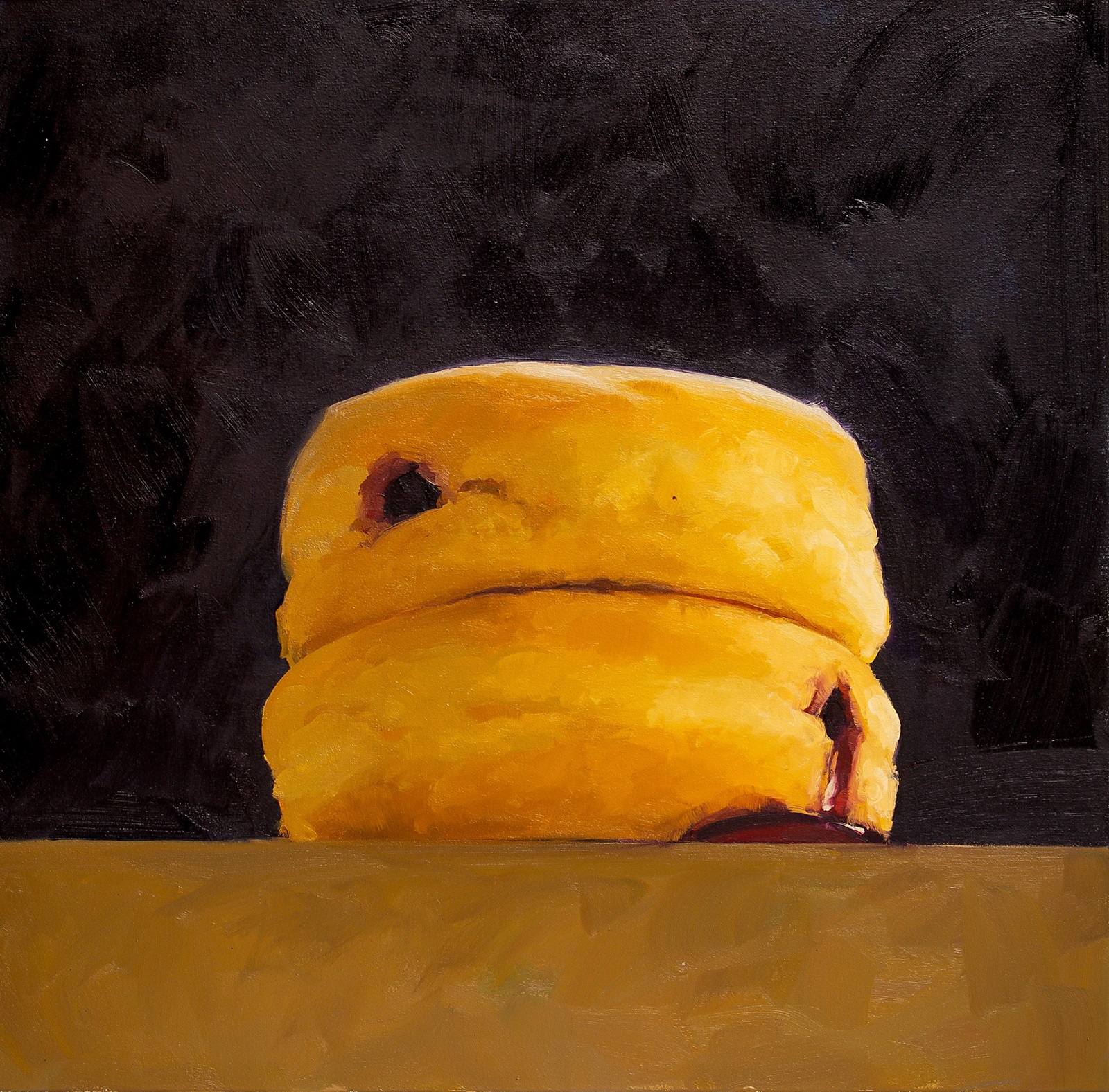 Summit by Emily Eveleth, 2000, Oil on canvas, 28” x 28”