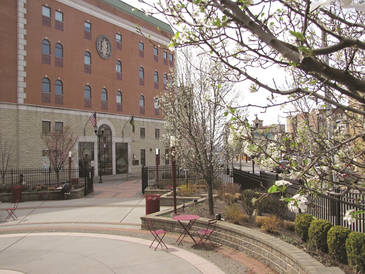 The HCCC specialized programs in cannabis business will begin this summer. Pictured are HCCC’s Culinary Arts Institute and Culinary Plaza Park.