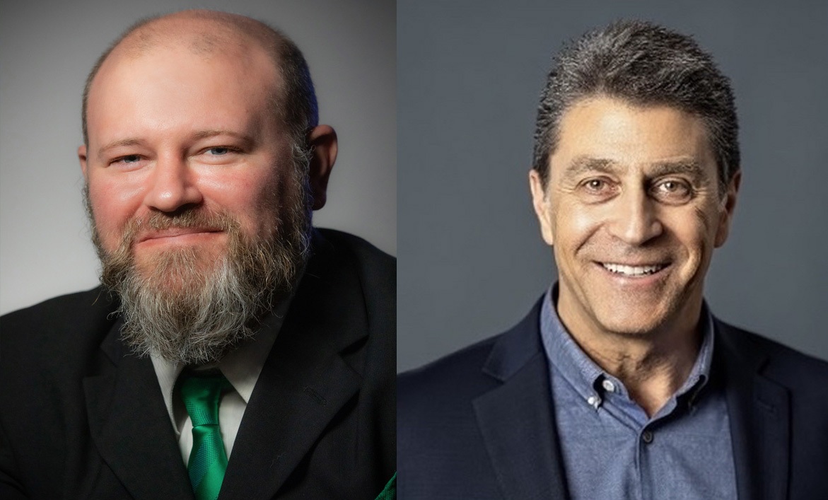 Hudson County Community College announced that Jonathan Sisk (left) has been named the College’s inaugural Director of Athletics, and Robert DiMartino will serve as the new HCCC Vice President for Human Resources. 