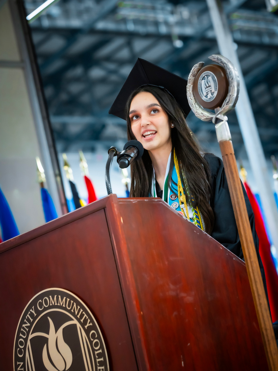 Valedictorian Najwa Essaki