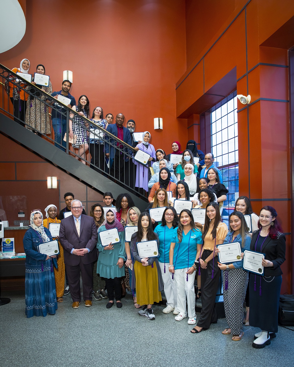 Hudson County Community College honored graduating students from the Classes of 2020-22 who began their journeys in Hudson’s ESL Program during the “ESL to Graduation: A Celebration” event.
