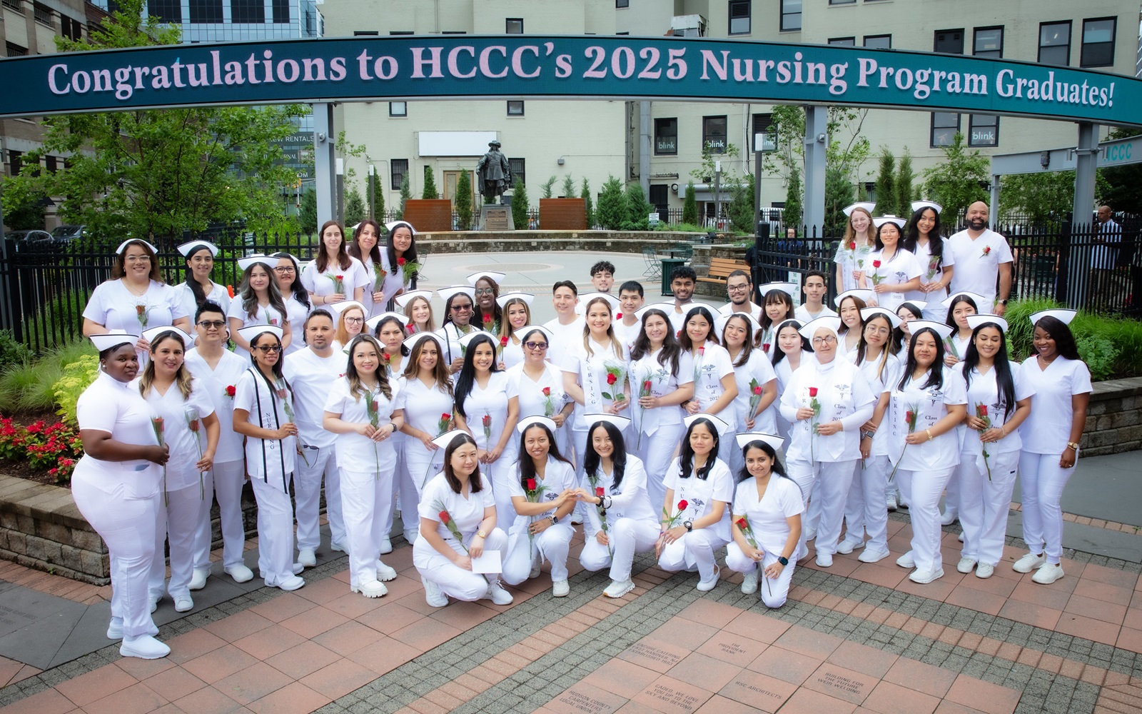 2025 graduates of Hudson County Community College’s Nursing Program