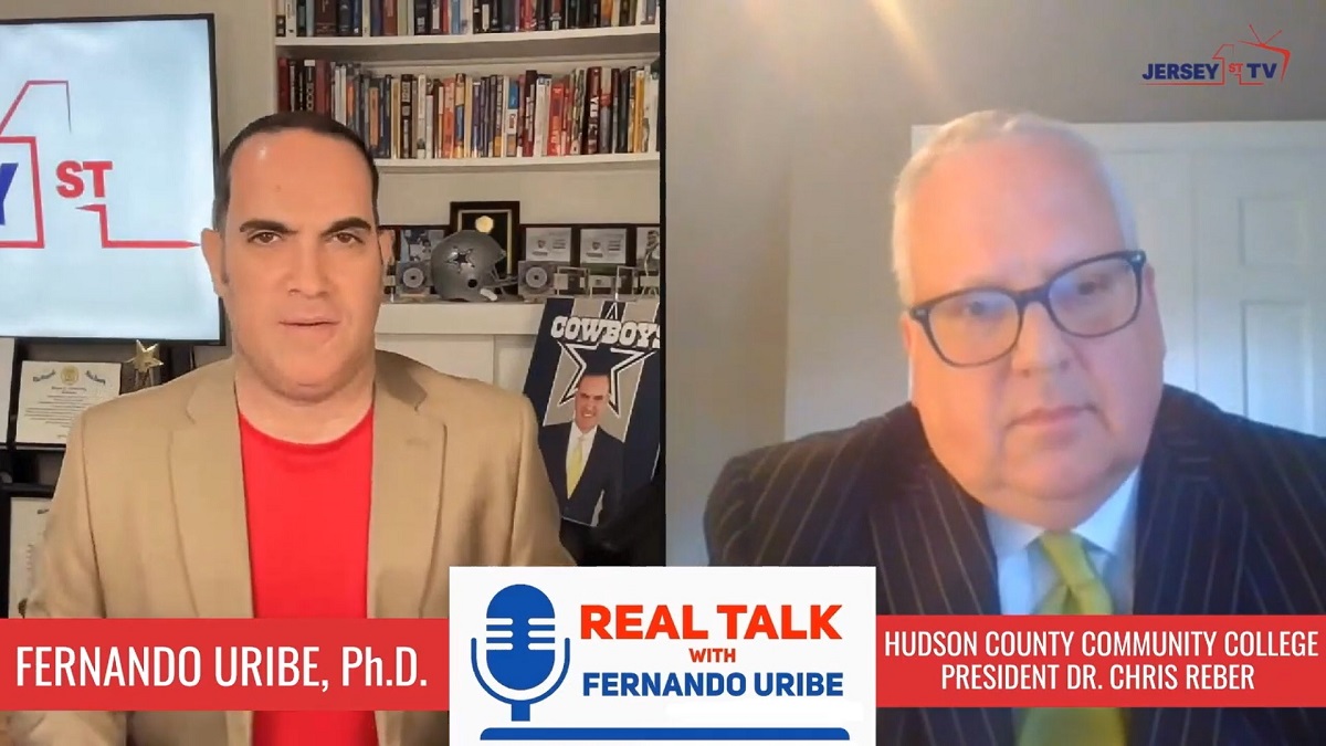 Jersey 1st - Real Talk with Fernando Uribe - Guest: Dr. Chris Reber