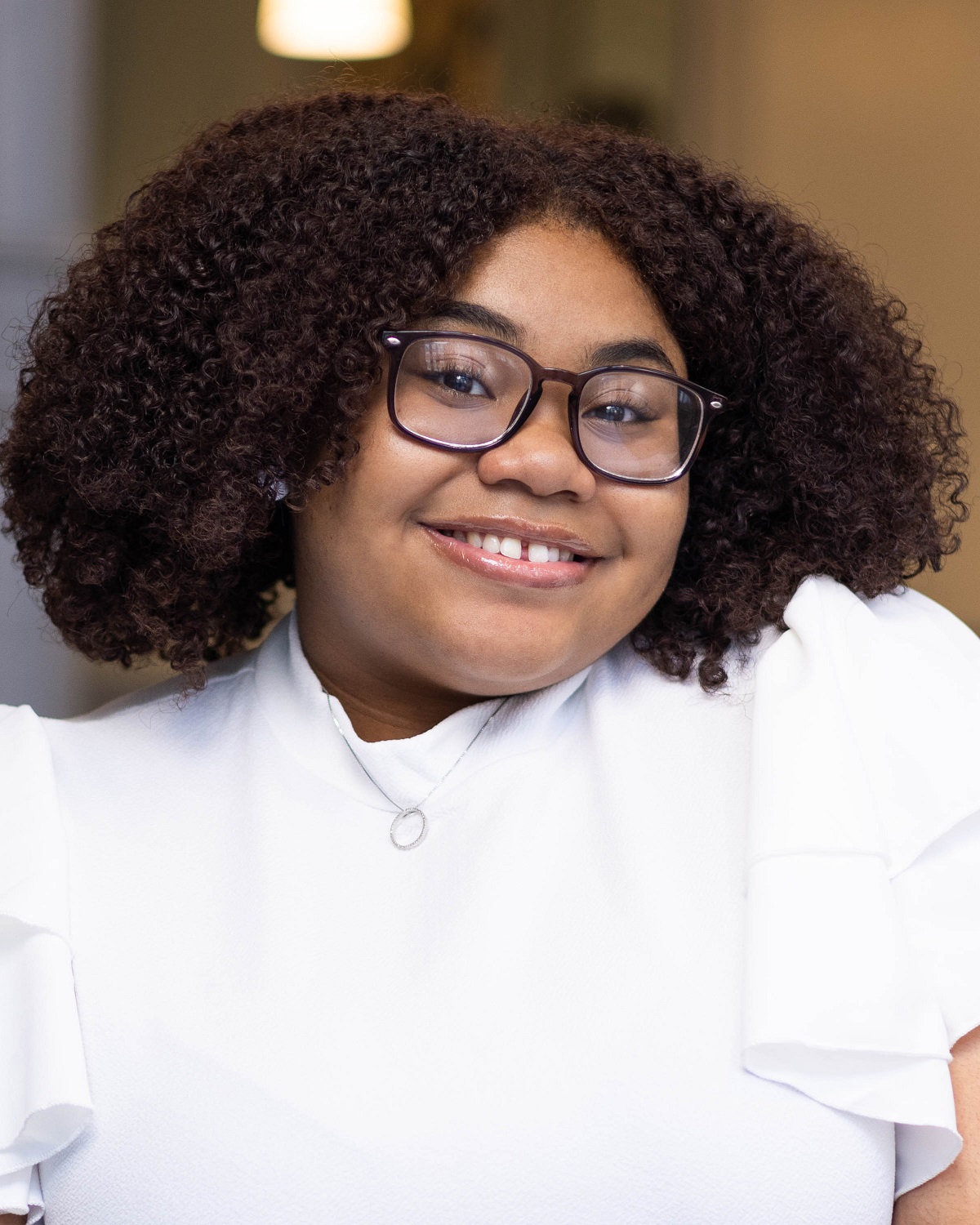 Hudson County Community College graduate Angel Beebe, who will attend Smith College this fall, is the recipient of the 2022 Kaplan Leadership Scholarship.