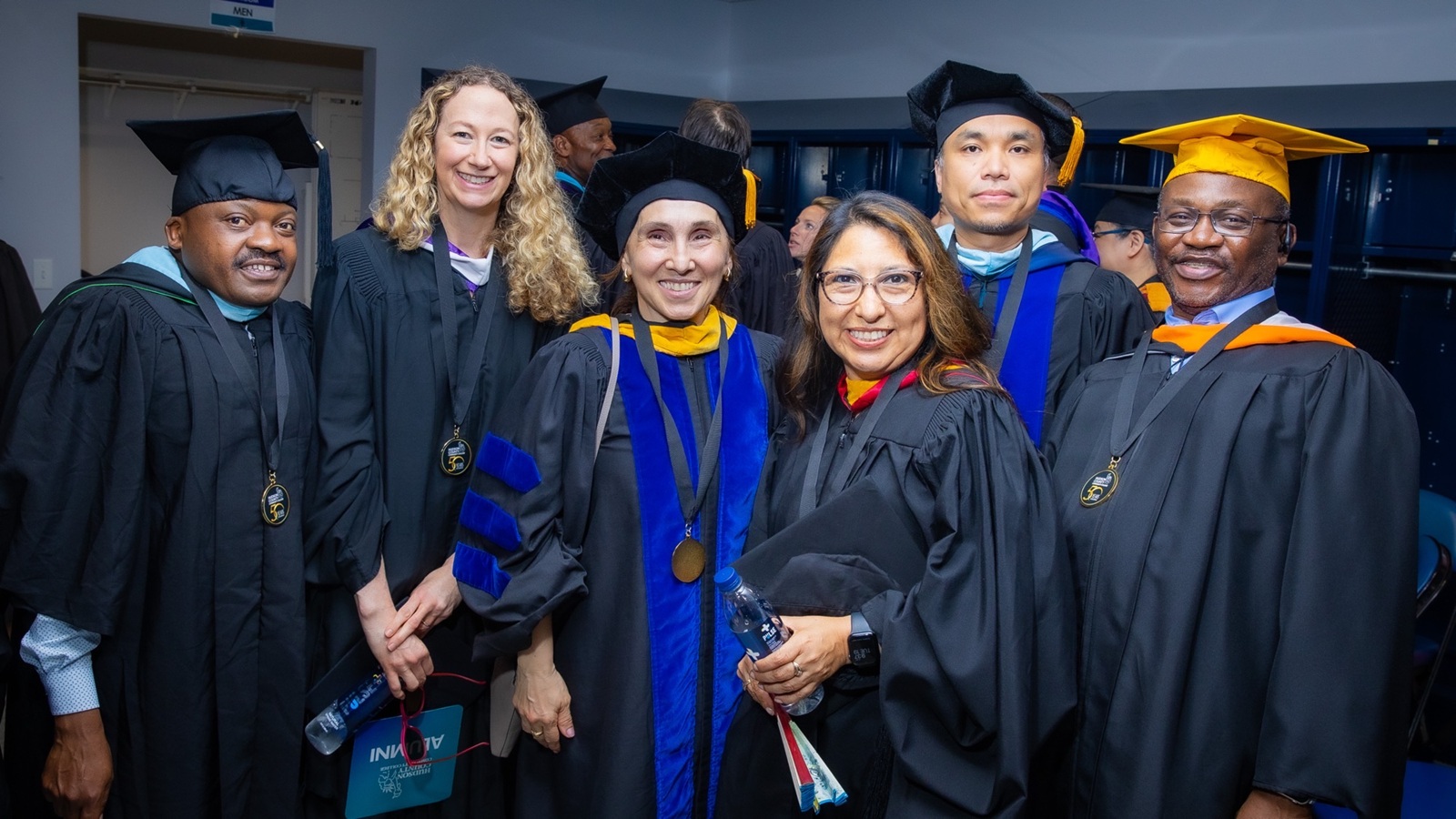 Pictured here, HCCC faculty at the 2026 Commencement celebration. Pictured here, HCCC faculty at the 2026 Commencement celebration.