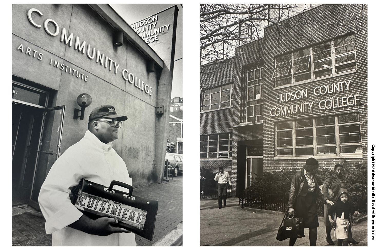 Black-and-white photographs of HCCC’s early days, courtesy of the Jersey Journal. Copyright NJ Advance Media. Used with permission. Black-and-white photographs of HCCC’s early days, courtesy of the Jersey Journal. Copyright NJ Advance Media. Used with permission.