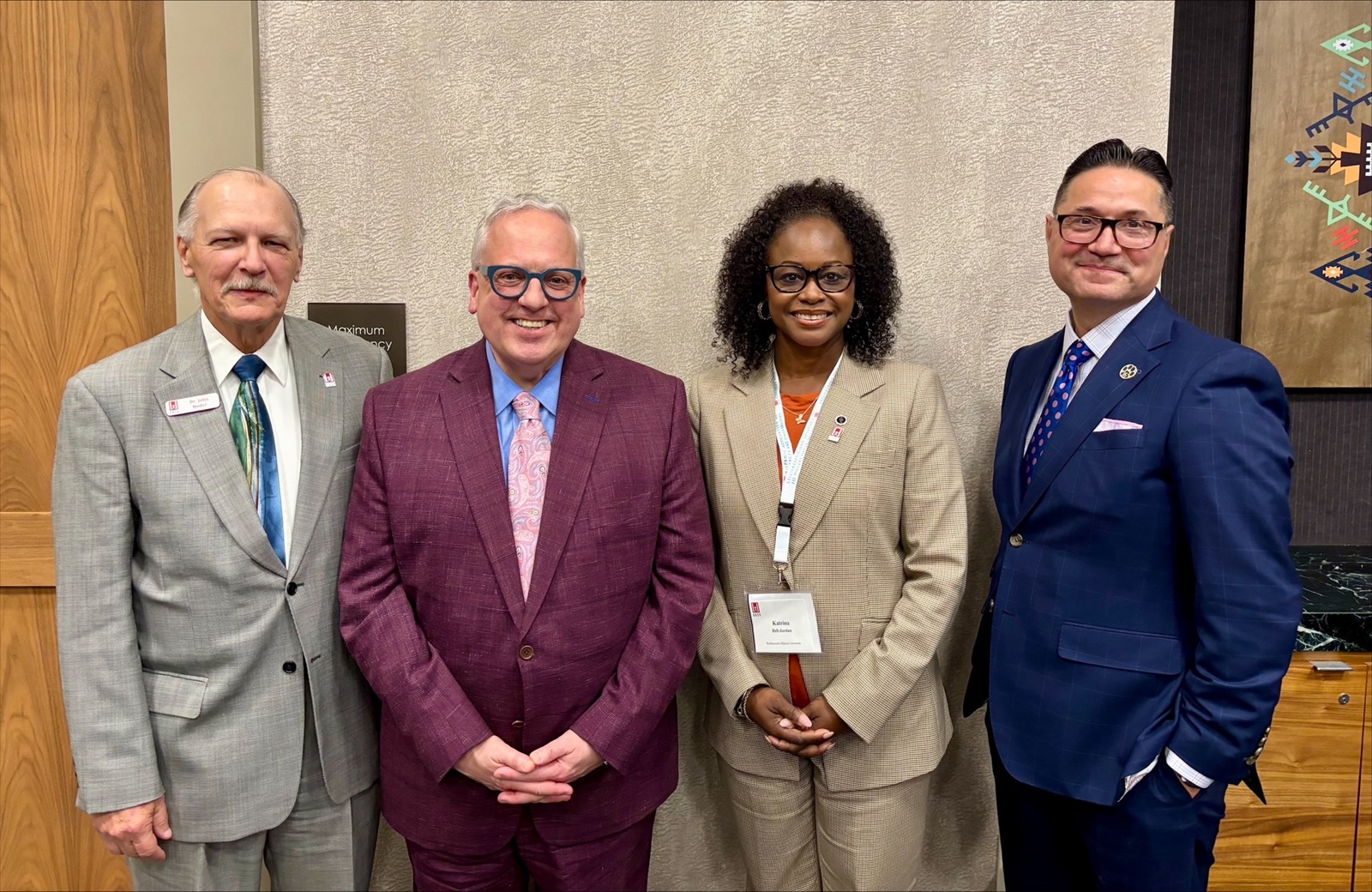 Hudson County Community College President Dr. Christopher Reber (second from left) has been appointed to the Hispanic Association of Colleges and Universities (HACU) Governing Board. Hudson County Community College President Dr. Christopher Reber (second from left) has been appointed to the Hispanic Association of Colleges and Universities (HACU) Governing Board.