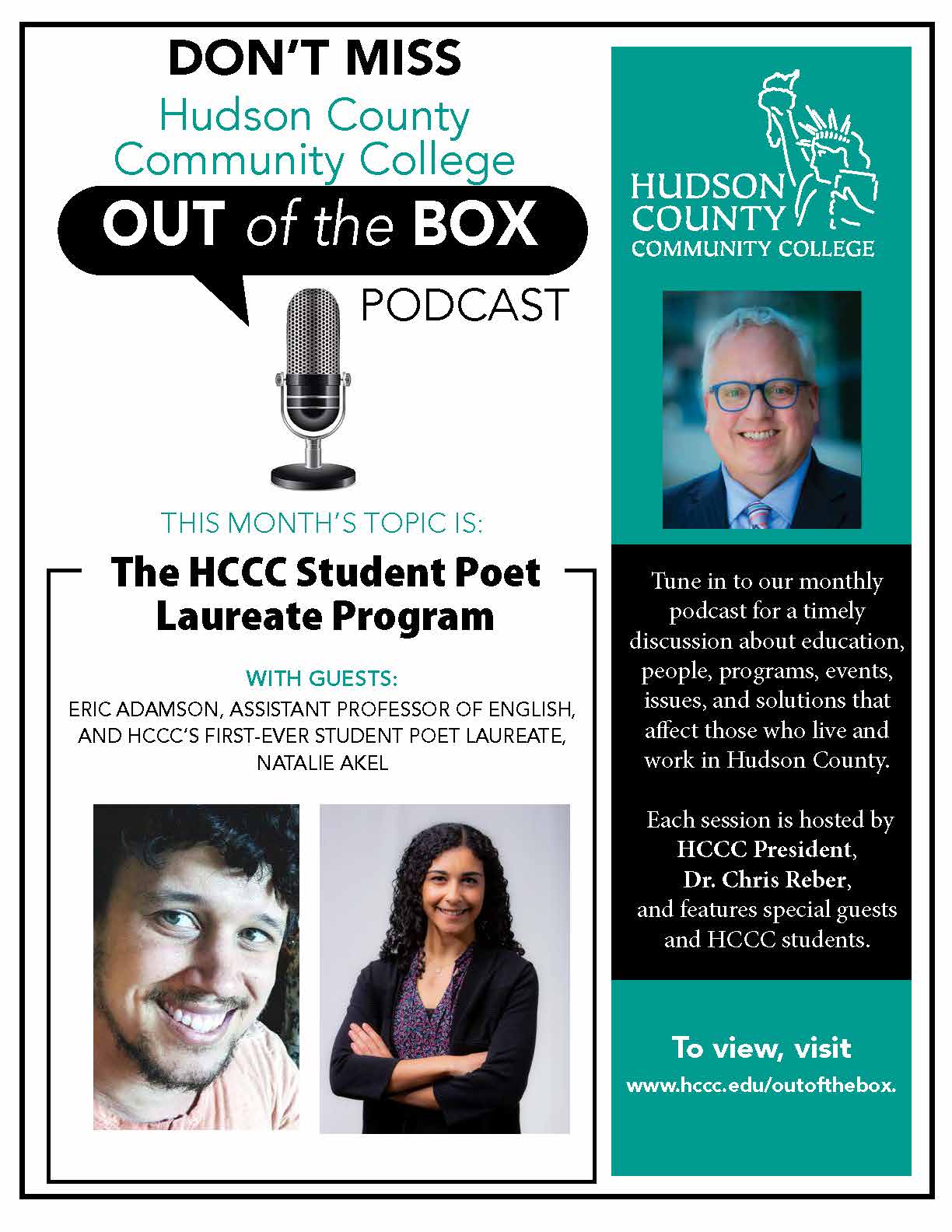 Out of the Box - Student Poet Laureate Program