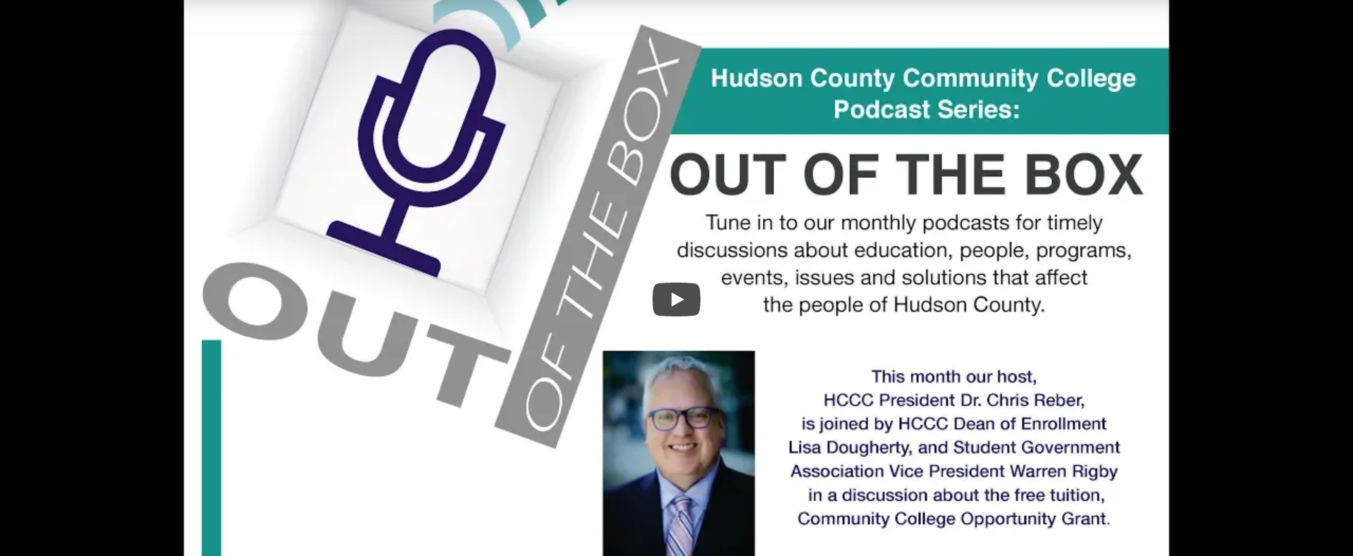 Community College Opportunity Grant Podcast