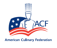 Logotipo de la Fundación Educativa de la Federación Culinaria Estadounidense (ACFEF)