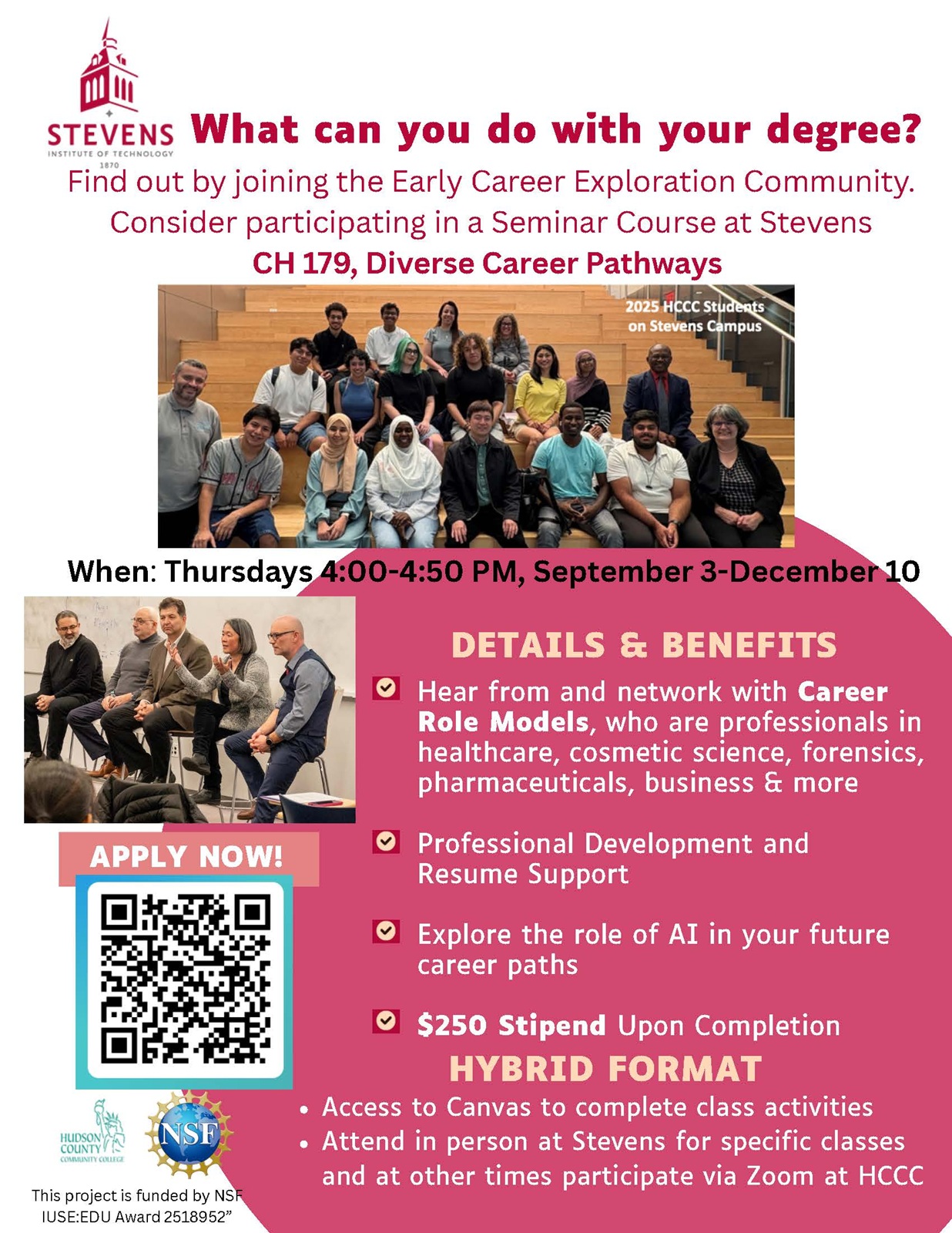 CH 179, Diverse Career Pathways Flyer