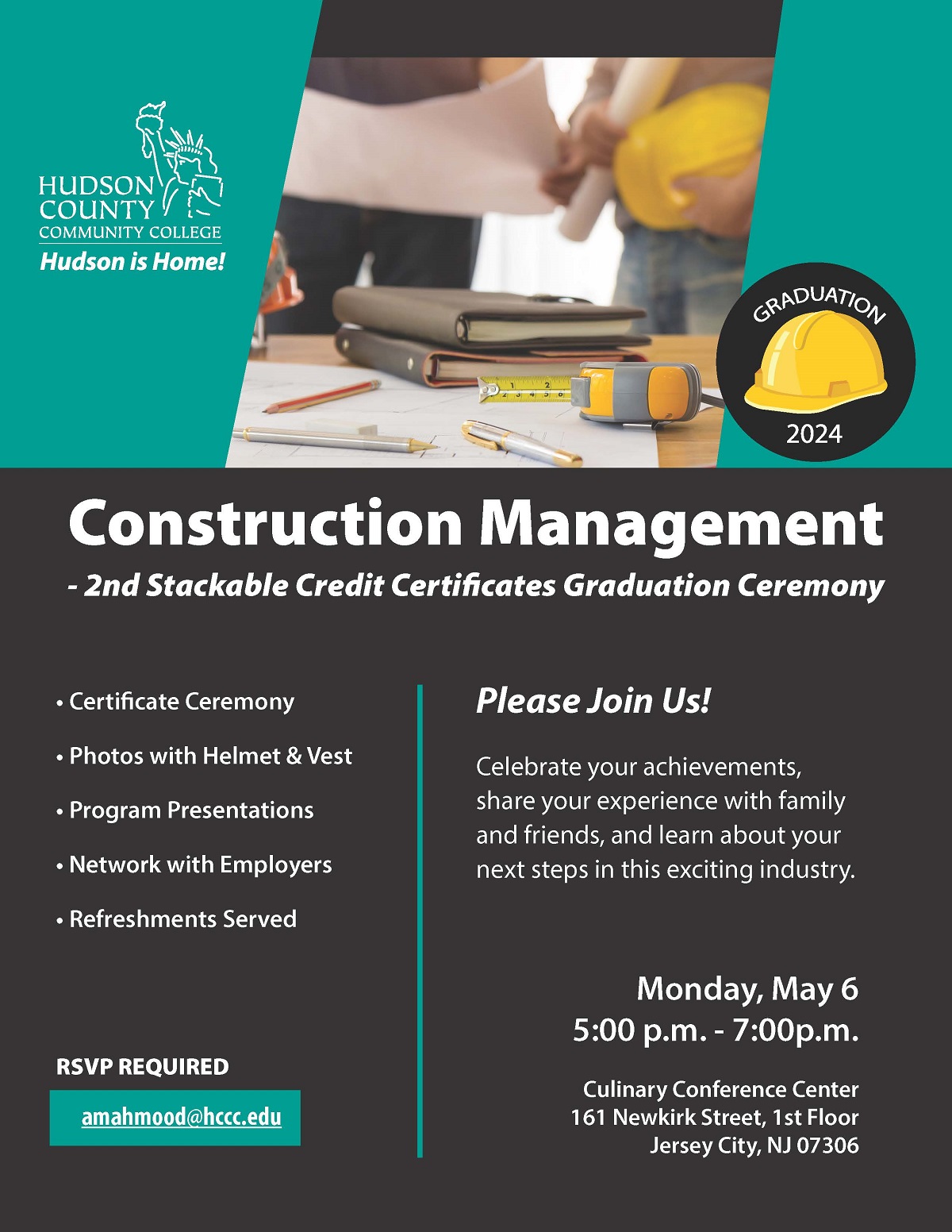 Construction Management Graduation Ceremony