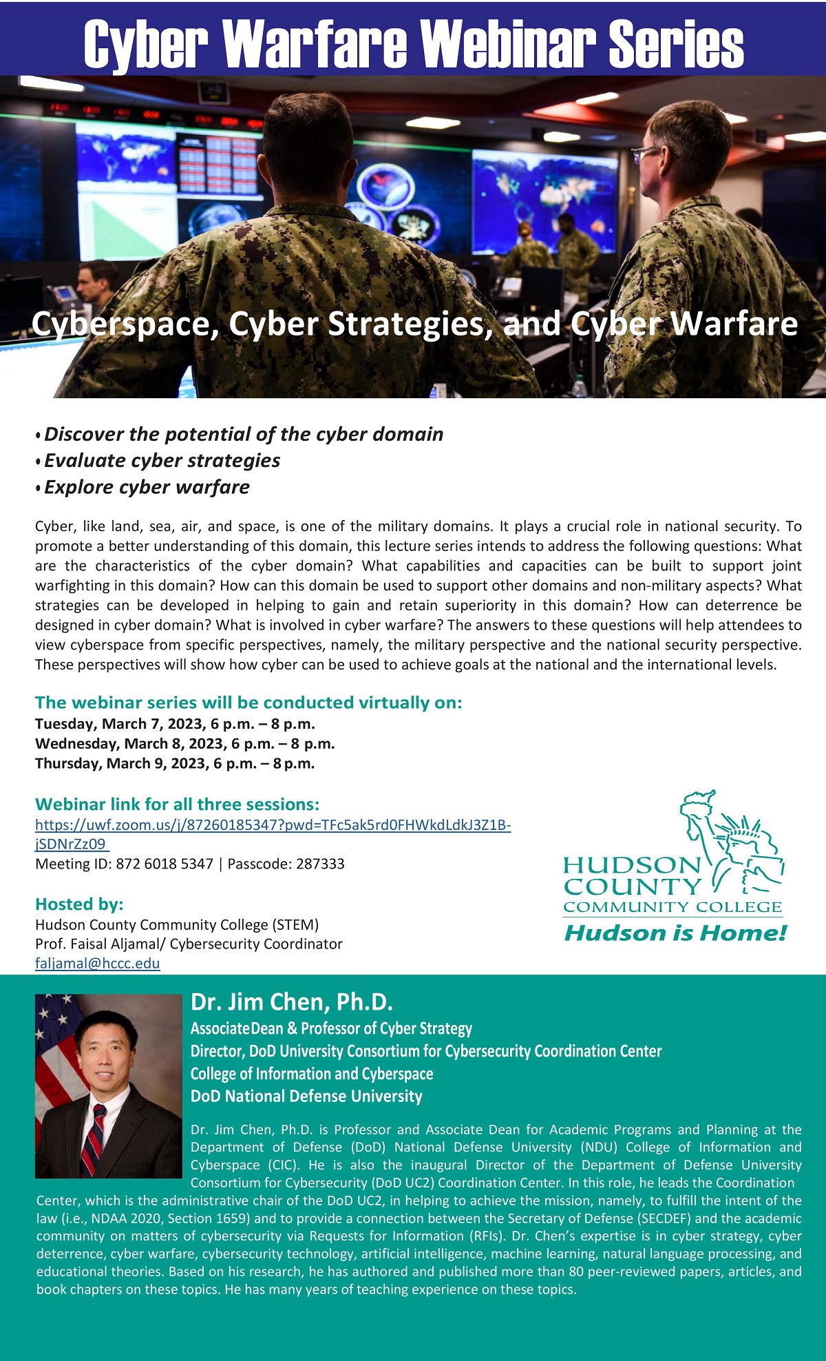 Serie de seminarios web sobre ciberseguridad