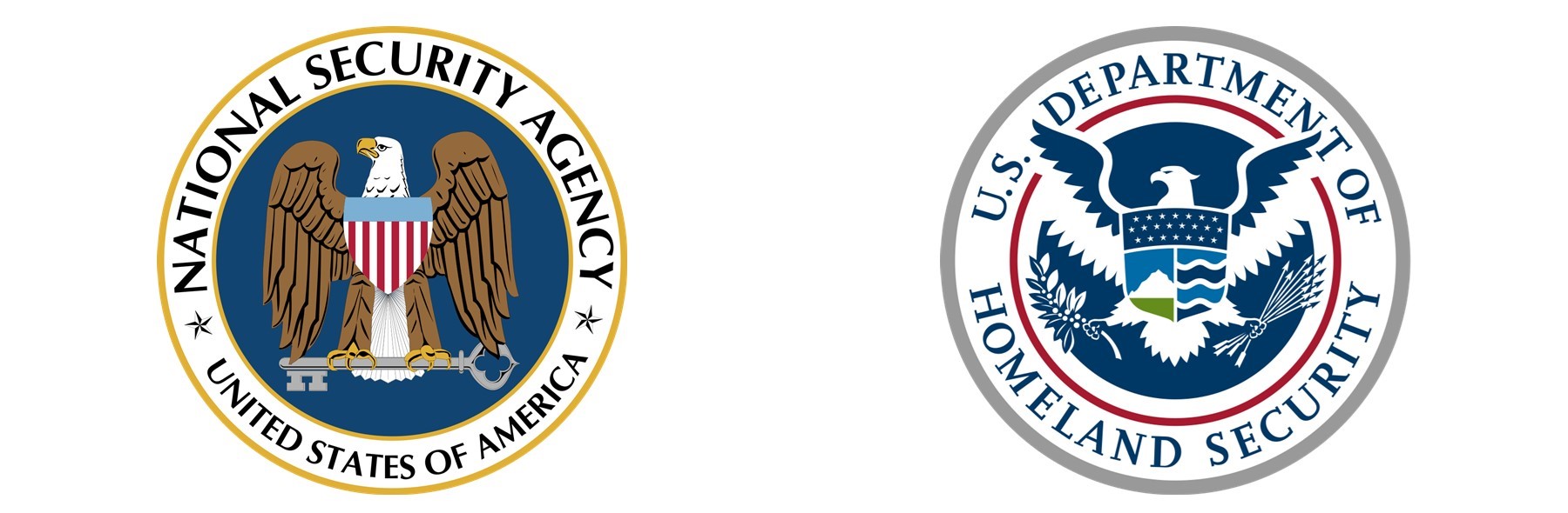 National Security Agency Logo and US Department of Homeland Security Logo
