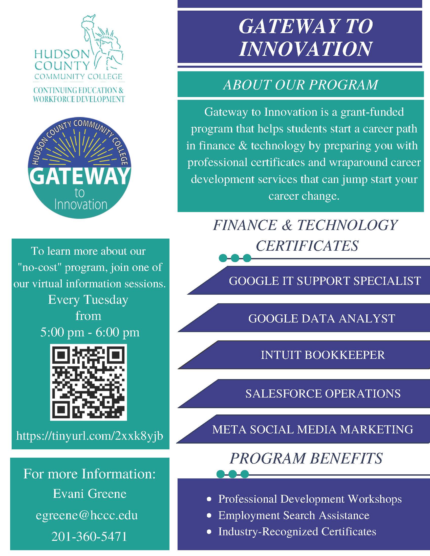 Finance and Technology Flyer